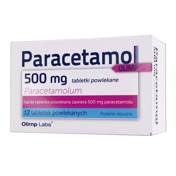 Paracetamol 500 mg 12 tabletek [Paracetamol Olimp] - Paracetamol Olimp