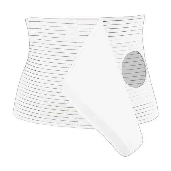 Pas brzuszny z otworem stomijnym rozmiar L [Qmed] - Qmed by Meyra