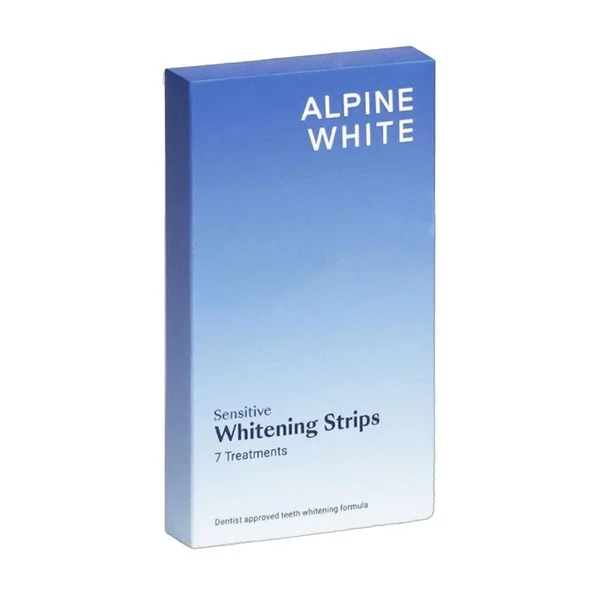 Paski wybielające do zębów wrażliwych 7x2 [Alpine White] - Alpine White