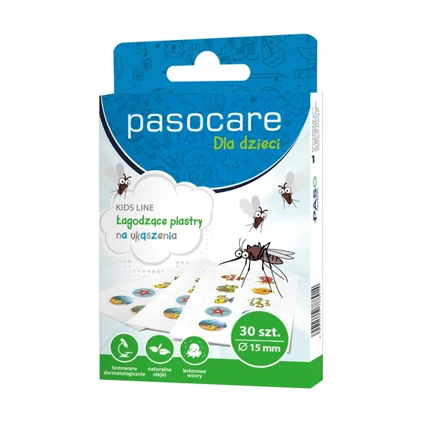 Pasocare Dla Dzieci plastry na ukąszenia 30 szt. - Pasocare