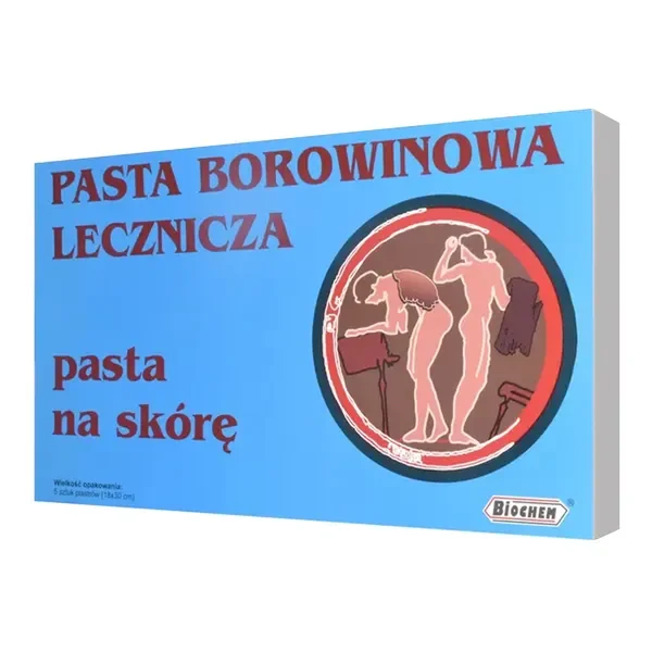 Pasta borowinowa lecznicza 5 szt. [WYTW.SROD.BIOCHEM.] - WYTW.SROD.BIOCHEM.