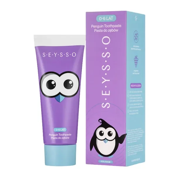 Pasta do zębów dla dzieci 0-6 lat 75ml [Seysso] - Seysso