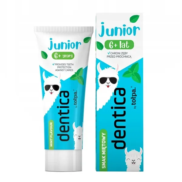 Pasta do zębów dla dzieci od 6 lat miętowa 50ml [Dentica by Tołpa] - Dentica by Tołpa