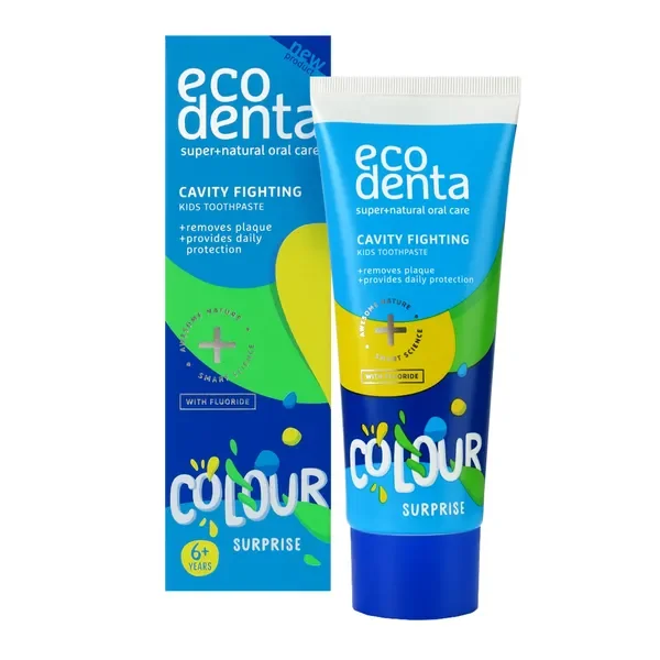 Pasta do zębów dla dzieci zwalczająca ubytki 75ml [Ecodenta] - Ecodenta