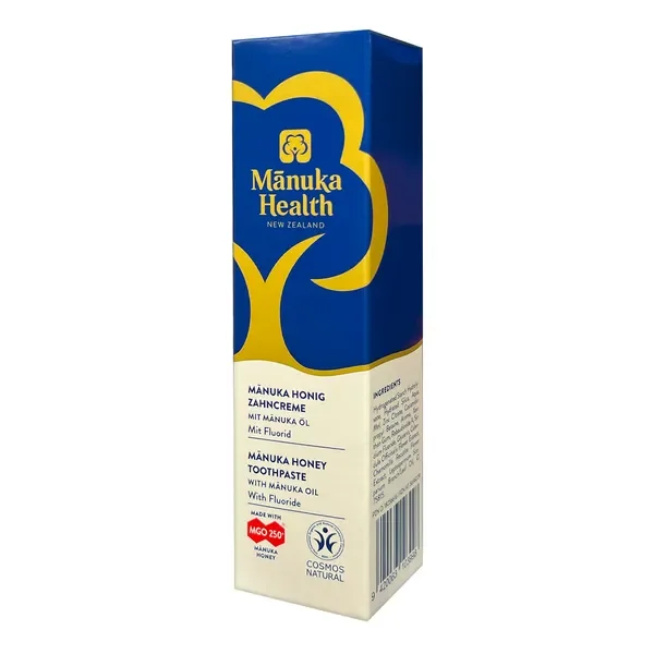 Pasta do zębów z miodem Manuka, propolisem i olejem Manuka z fluorem 75ml [Manuka Health] - Manuka Health
