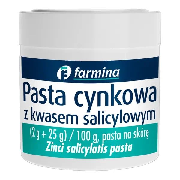 Pasta Lassara cynkowa z kwasem salicylowym 20g [FARMINA] - FARMINA
