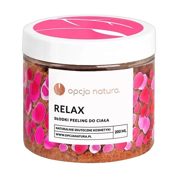 Peeling do ciała Relax 200ml [Opcja Natura] - Opcja Natura