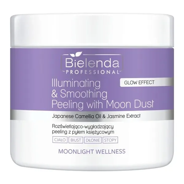 Peeling do skóry ciała wygładzająco-rozświetlający 550g [Bielenda Professional] - Bielenda Professional
