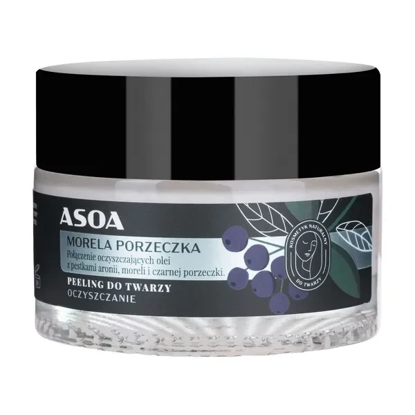 Peeling do twarzy morela-porzeczka 50 ml [Asoa] - Asoa