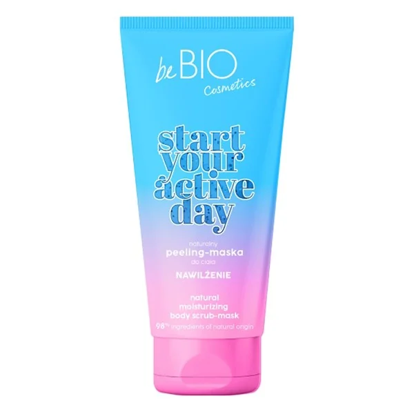 Peeling-maska do ciała nawilżenie 200ml [beBIO] - beBIO