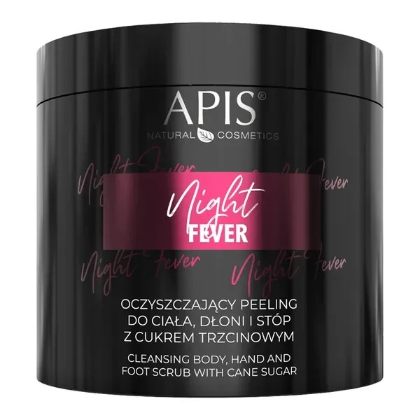 Peeling oczyszczający do ciała, dłoni i stóp Night Fever 700g [Apis] - Apis