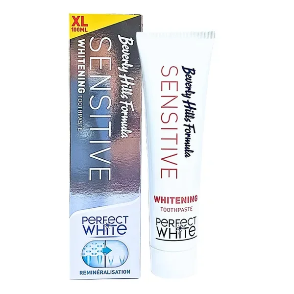 Perfect White Sensitive Teeth Whitening pasta do zębów 100ml [Beverly Hills Formula] - Beverly Hills Formula
