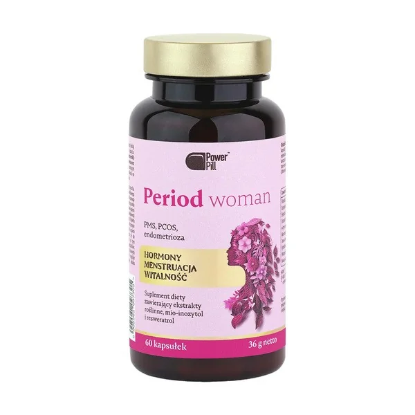 Period Woman Kompleks dla kobiet 60 kapsułek [Power Pill] - Power Pill