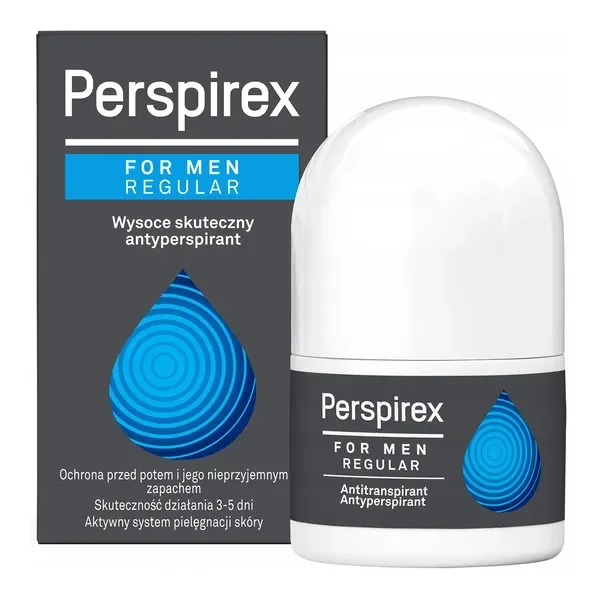 Perspirex for Men Regular antyperspirant 20ml - Perspirex