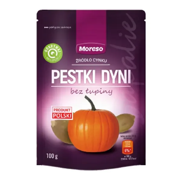 Pestki dyni bez łupiny 100g [Moreso] - Moreso