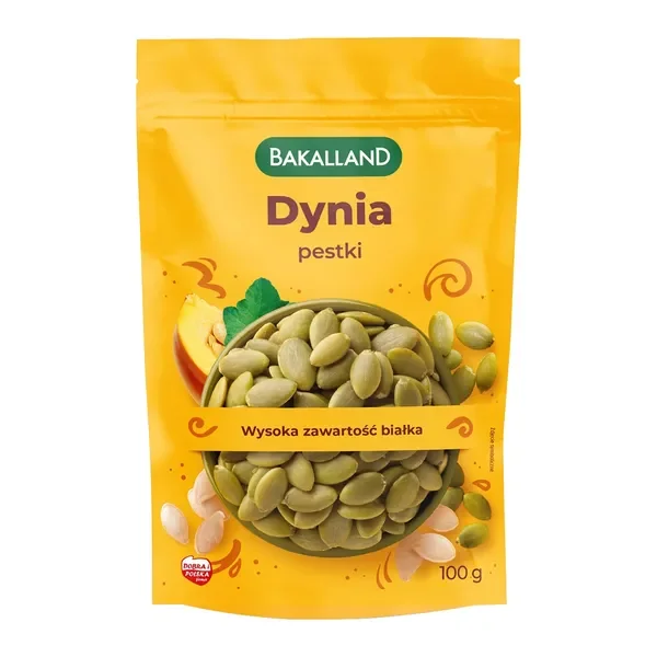Pestki dyni łuskane 100g [Bakalland] - Bakalland