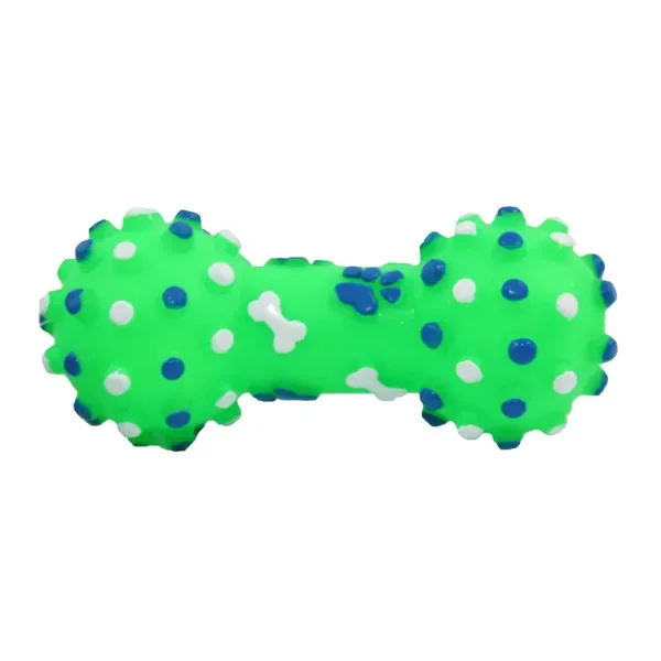 Pet Nova Hantel z wypustkami winylowa zabawka dla psa 10,5 cm - Pet Nova