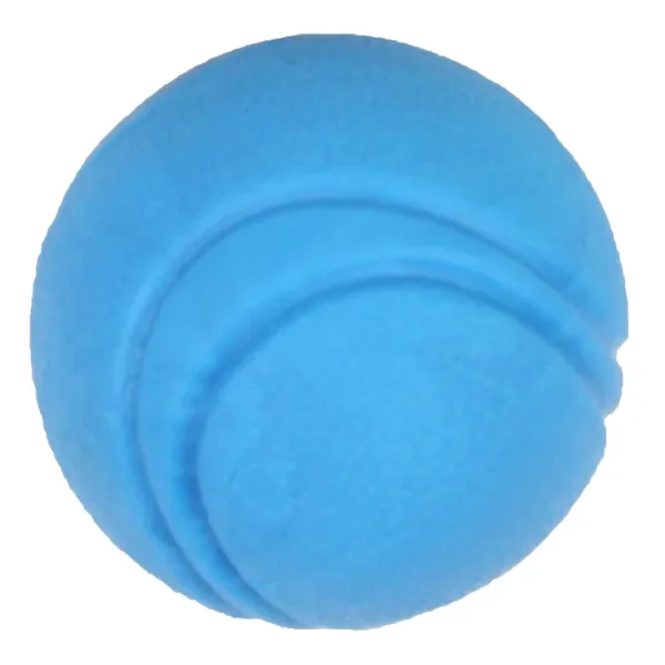 Pet Nova Piłka zabawka dla psa z gumy termoplastycznej aromat wołowiny 5 cm niebieska - Pet Nova