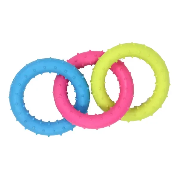 Pet Nova zabawka dla psa 3 splecione kółka 18,5 cm - Pet Nova