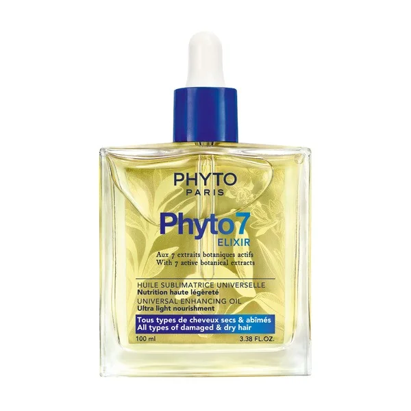 Phyto 7 Elixir nawilżający olejek wzmacniający do włosów 100ml [Phyto] - Phyto