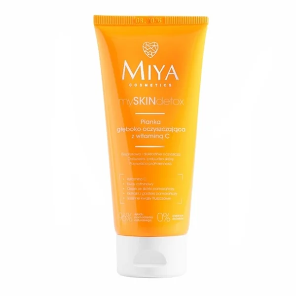 Pianka oczyszczająca z witaminą C 100ml [Miya Cosmetics] - Miya Cosmetics
