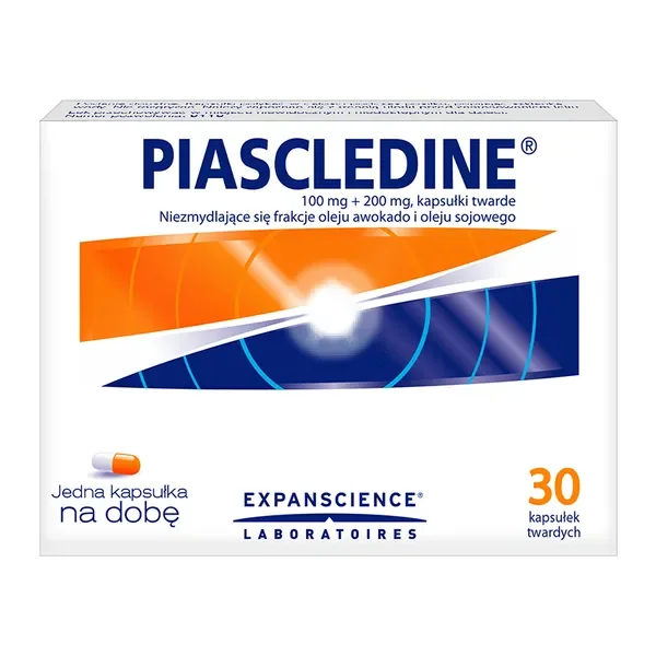 Piascledine 100mg + 200mg 30 kapsułek [LABORATOIRES EXPANSCIENCE] - LABORATOIRES EXPANSCIENCE