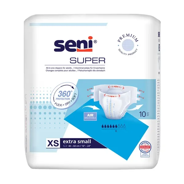 Pieluchomajtki dla dorosłych rozmiar XS 10 szt. [Seni] - Seni