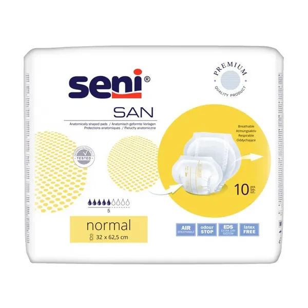 Pieluchy anatomiczne San Seni Normal 10 szt. [Seni] - Seni