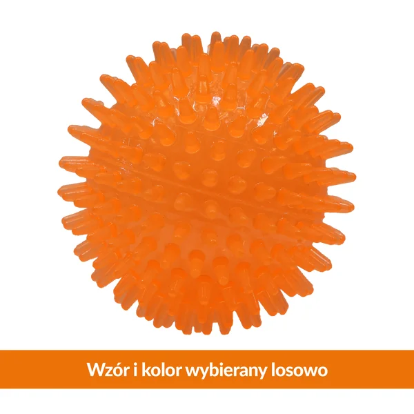 Piłka Jeż zabawka dla psa z gumy termoplastycznej 8 cm [Duvoplus] - Duvoplus