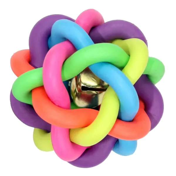 Piłka TPR dla psa wielokolorowa średnica 6 cm [Pet Nova] - Pet Nova