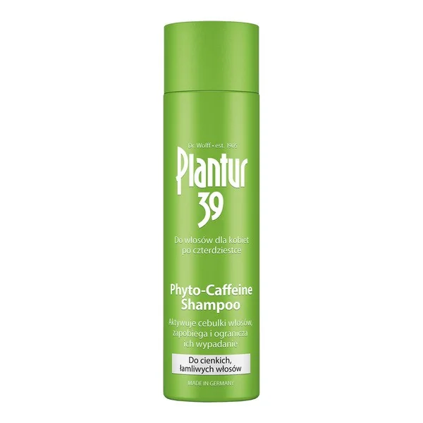 Plantur 39 Phyto-Caffeine szampon do włosów cienkich i łamliwych 250ml - Plantur 39