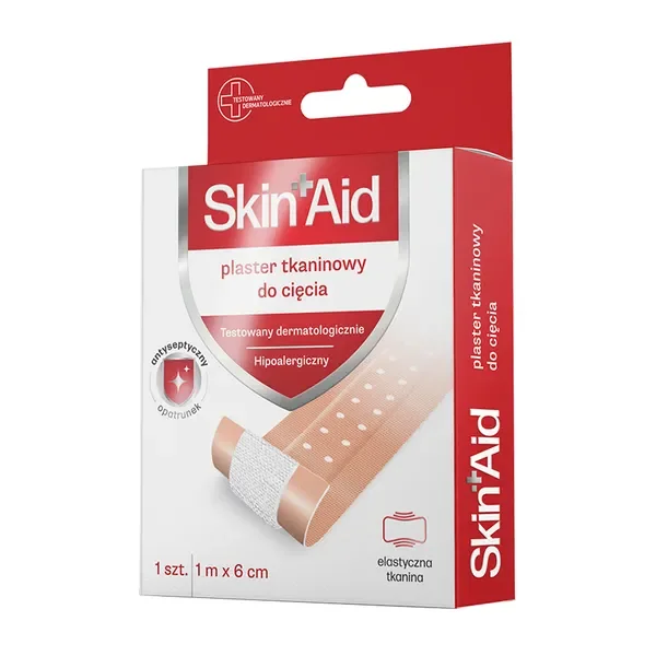 Plaster tkaninowy do cięcia 6 cm x 1 m [Skin Aid] - Skin Aid