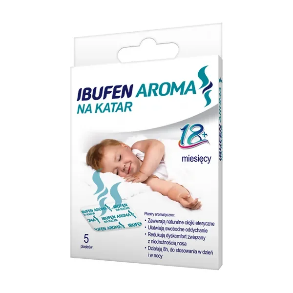 Plastry aromatyczne na katar 5 szt. [Ibufen] - Ibufen