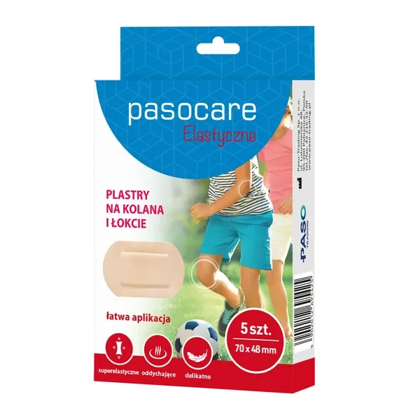Plastry elastyczne na kolana i łokcie 5 szt [Pasocare] - Pasocare