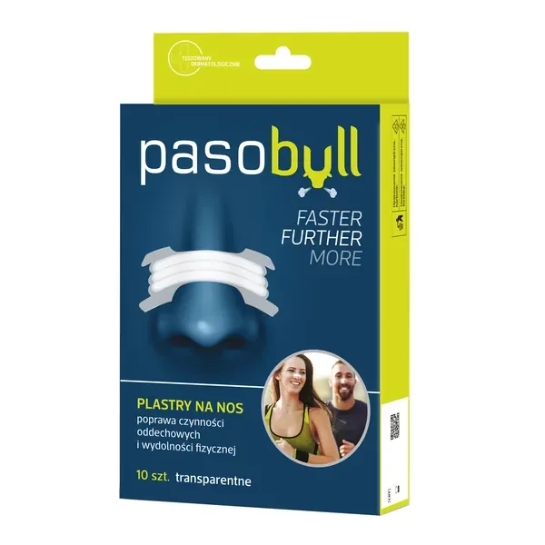 Plastry na nos ułatwiające oddychanie 10 szt. [Pasobull] - Pasobull