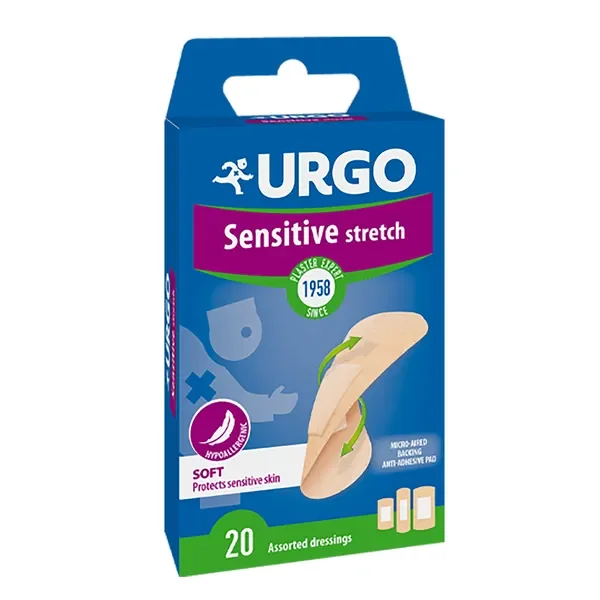 Plastry opatrunkowe elastyczne 20 szt. [Urgo] - Urgo