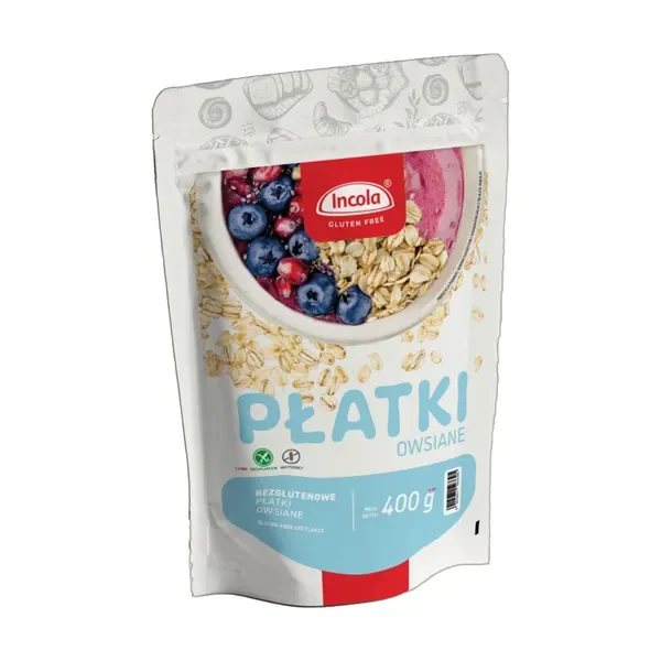 Płatki owsiane bezglutenowe 400g [Incola] - Incola