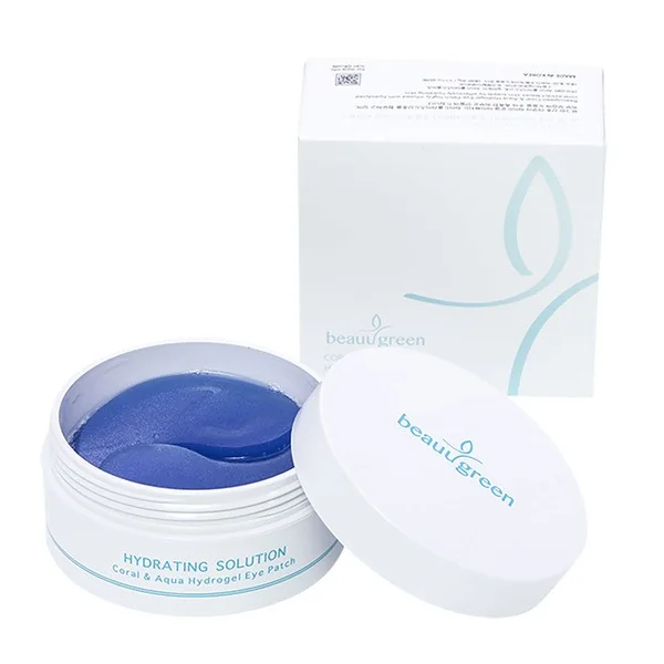 Płatki pod oczy hydrożelowe Coral & Aqua 60 szt. [Beauugreen] - Beauugreen