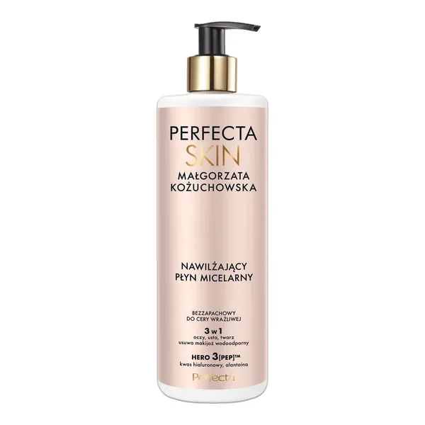 Płyn micelarny bezzapachowy do cery wrażliwej 400ml [Perfecta] - Perfecta