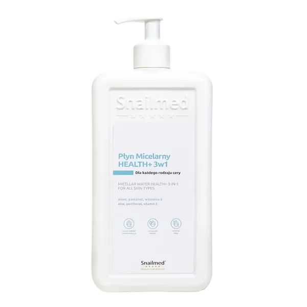 Płyn micelarny Health 3w1 480ml [Snailmed] - Snailmed