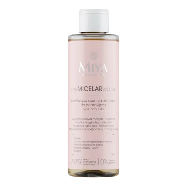 Płyn micelarny nawilżający do demakijażu 200ml [Miya Cosmetics] - Miya Cosmetics