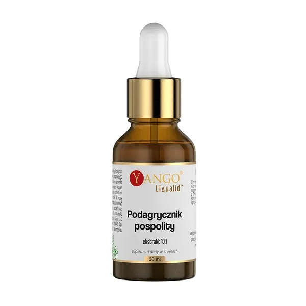 Podagrycznik pospolity ekstrakt 10:1 110mg krople 30ml [Yango] - Yango
