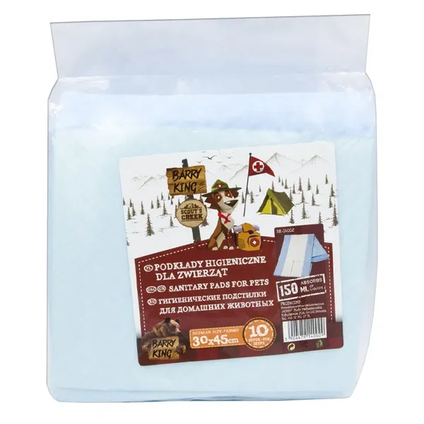 Podkłady higieniczne dla zwierząt 30x45 cm 10 szt. [Barry King] - Barry King