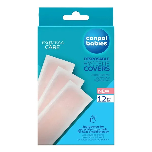 Pokrowce higieniczne do okładów żelowych 12 szt. [Canpol Babies] - Canpol Babies