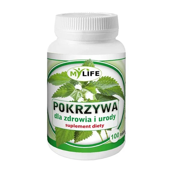 Pokrzywa 600 mg 100 tabletek [MyLife] - MyLife