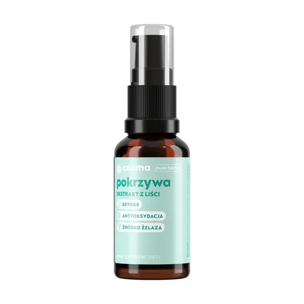 Pokrzywa ekstrakt z olejem konopnym 30 ml [Cosma] - Cosma