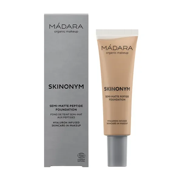 Półmatowy podkład peptydowy #55 Clay 30ml [Skinonym] - Skinonym