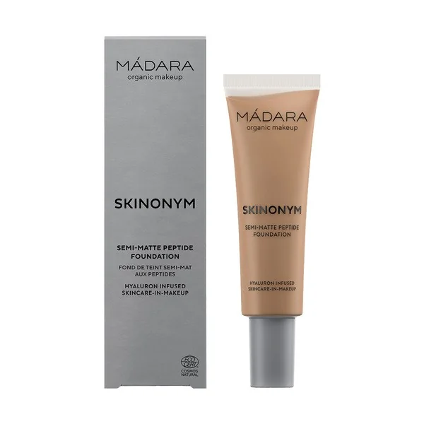 Półmatowy podkład peptydowy #65 Warm Tan 30ml [Skinonym] - Skinonym