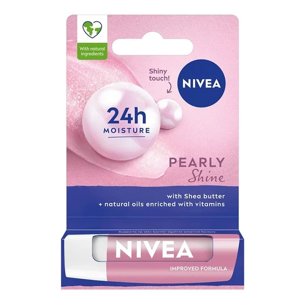 Pomadka do ust Pearly Shine 4,8g [Nivea] - Nivea