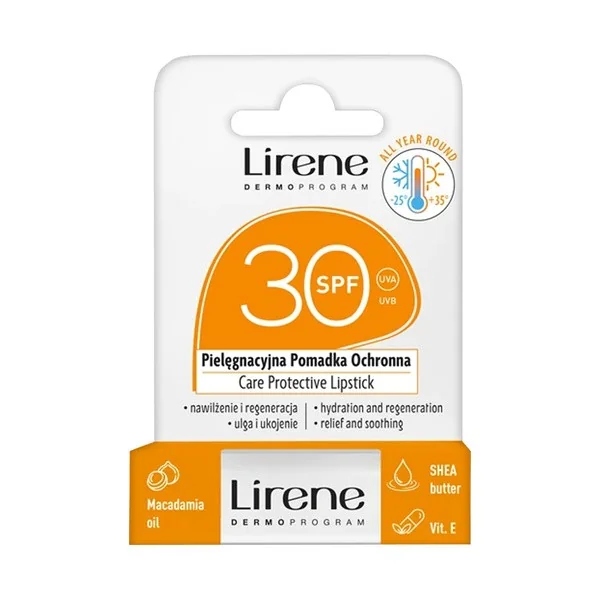 Pomadka ochronna SPF 30 4,6g [Lirene] - Lirene